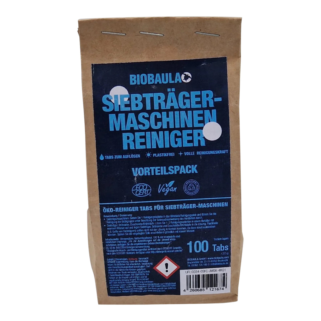 Bio- Reinigungstabletten Siebträger 100 Stück