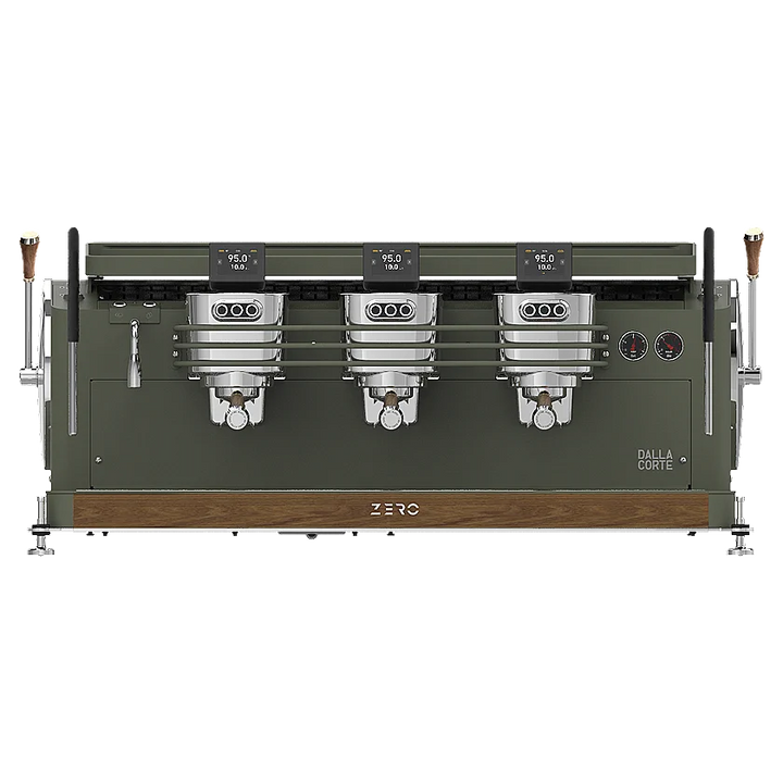 Dalla Corte Zero Classic Multiboiler Siebträger 3 Brühgruppen Espressomaschine inklusive Garantie