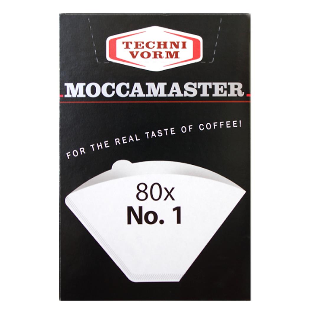 Moccamaster Filter Cup-One No.1 aus Papier 80 Stück