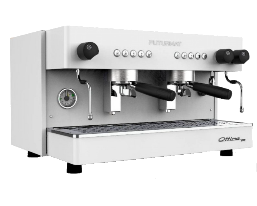 Futurmat Ottima EVO 2-Gruppige Zweikreiser Siebträgermaschine professional inklusive Garantie