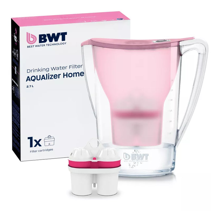 BWT AQUALizer HOME 2,7L manual timer mit 1 Magnesium Mineralized Water Kartusche