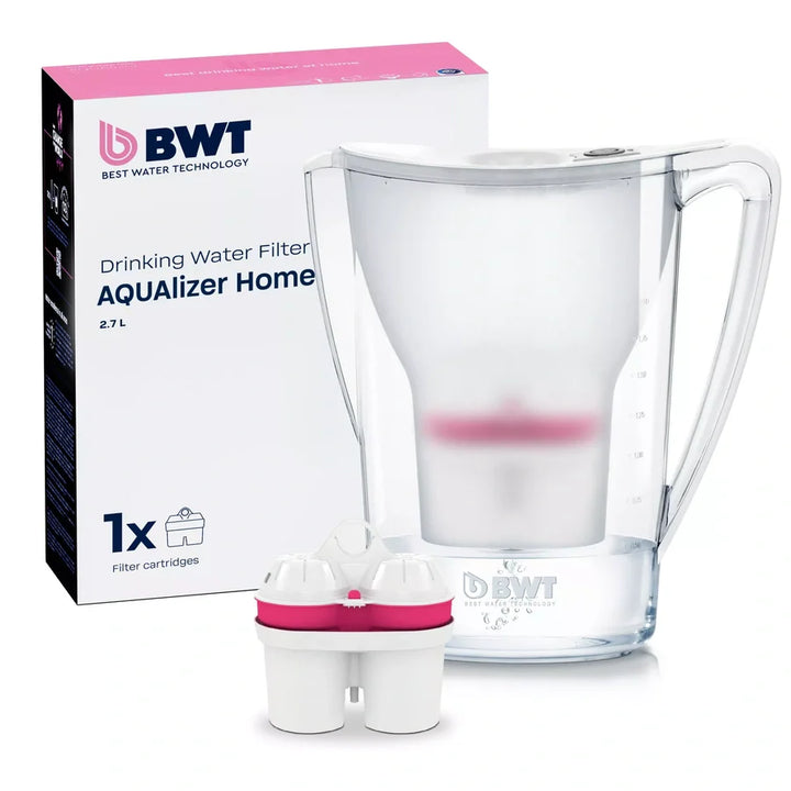 BWT AQUALizer HOME 2,7L manual timer mit 1 Magnesium Mineralized Water Kartusche