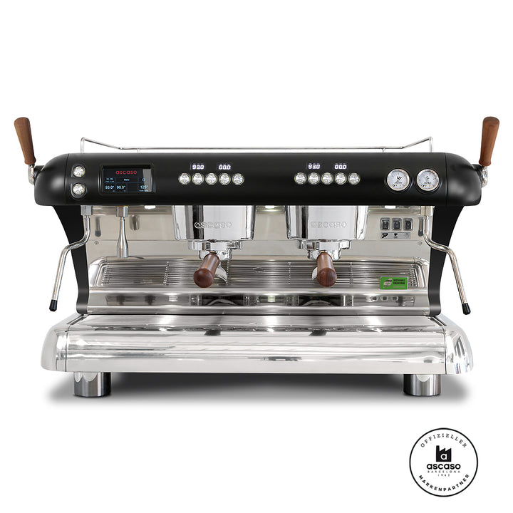 Ascaso Big Dream T Plus mit 2 Brühgruppen professional Multiboiler Siebträger mit Festwasseranschluss inklusive Garantie