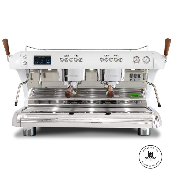 Ascaso Big Dream T Plus mit 2 Brühgruppen professional Multiboiler Siebträger mit Festwasseranschluss inklusive Garantie