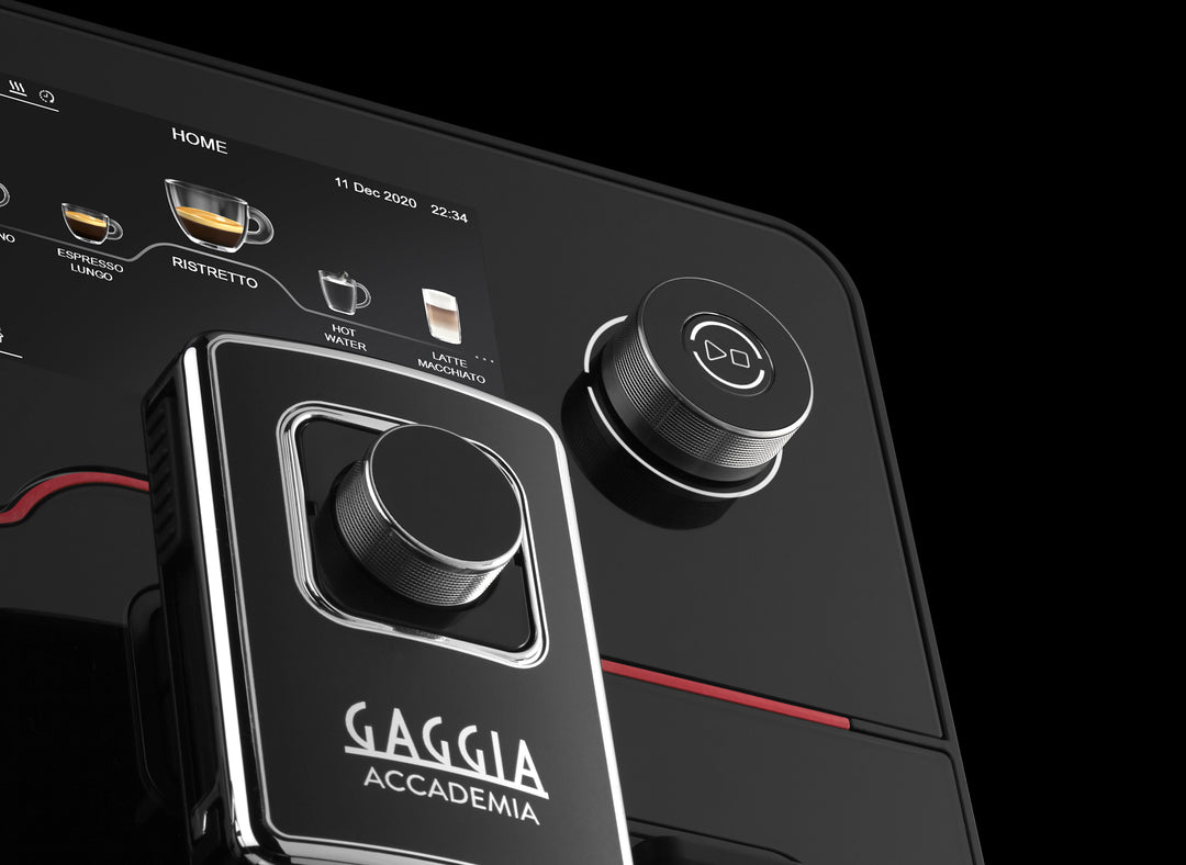 Gaggia Accademia Schwarz/Glas Kaffee Vollautomat inklusive 3 Jahre Garantie