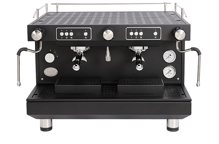 ECM Compact HX-2 PID Zweikreiser Siebträger Black Edition