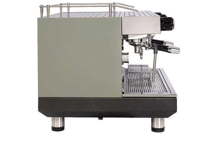 ECM Compact HX-2 PID Zweikreiser Siebträger Zementgrau