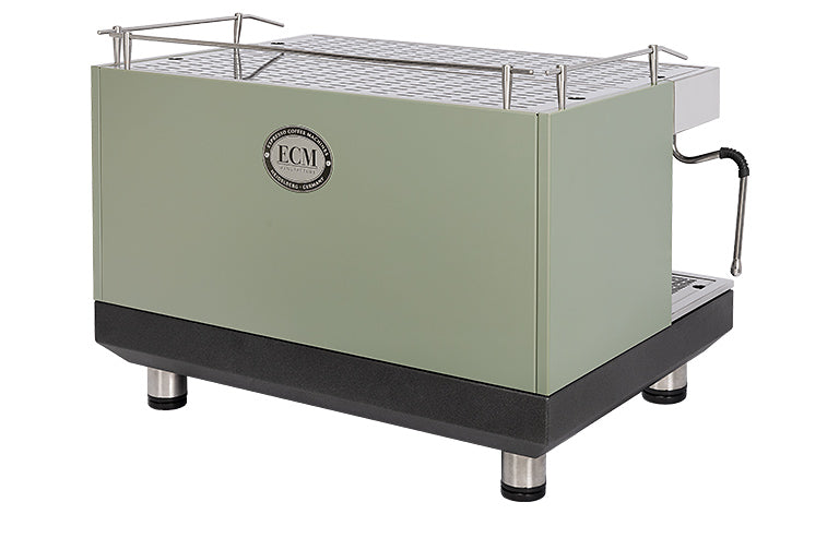 ECM Compact HX-2 PID Zweikreiser Siebträger Zementgrau