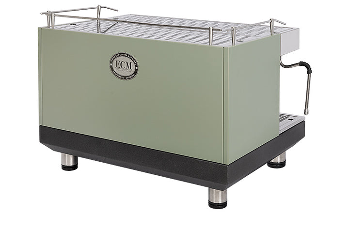 ECM Compact HX-2 PID Zweikreiser Siebträger Zementgrau