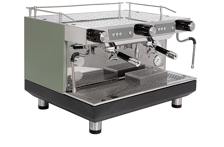 ECM Compact HX-2 PID Zweikreiser Siebträger Zementgrau