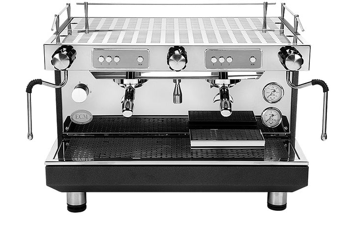 ECM Compact HX-2 PID Zweikreiser Siebträger Anthrazit