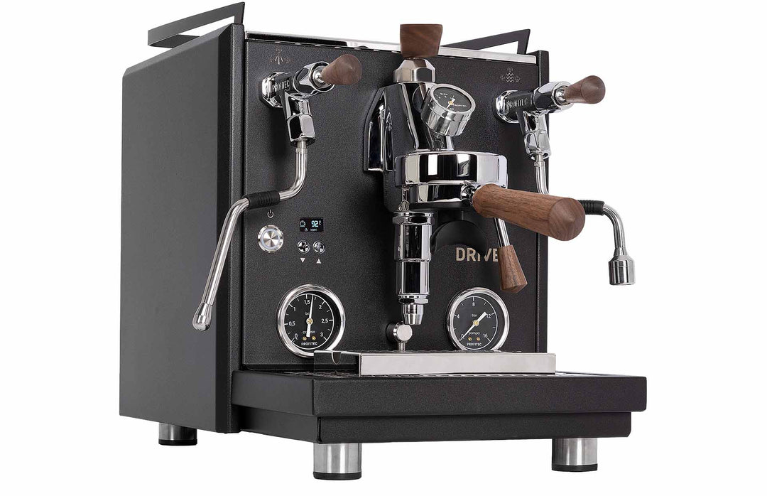 Profitec Drive Schwarz PID Dualboiler Flowcontrol Fast Heat Siebträger inklusive 2 Jahre Garantie
