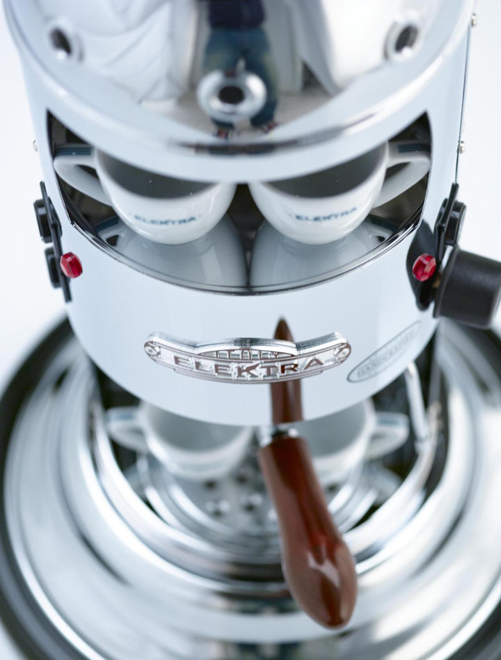 Elektra Mini Verticale Chrom Einkreiser Siebträger inklusive 2 Jahre Garantie