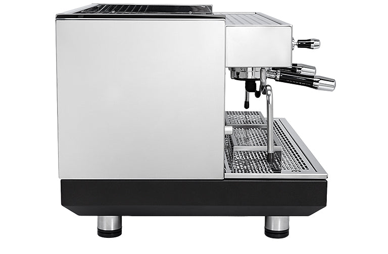 ECM Discover Dual Boiler Gastro Silber poliert