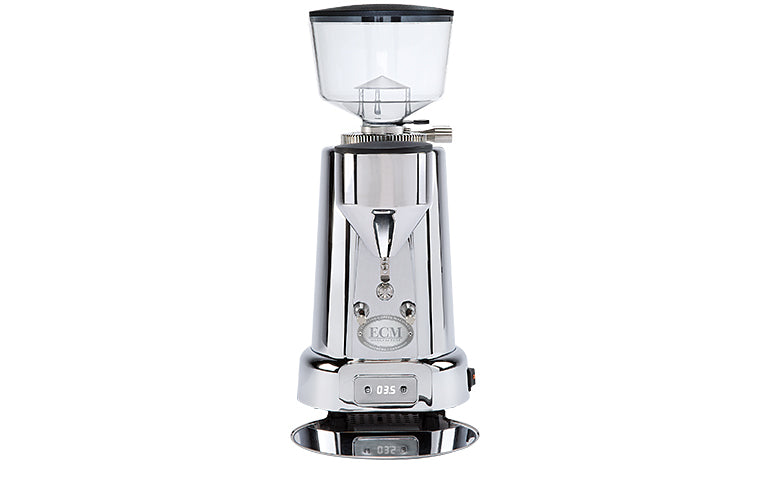 ECM V-Titan 64 Espressomühle Silber für Siebträger inklusive 2 Jahre Garantie