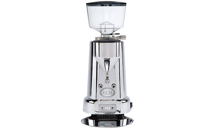 ECM V-Titan 64 Espressomühle Silber für Siebträger inklusive 2 Jahre Garantie