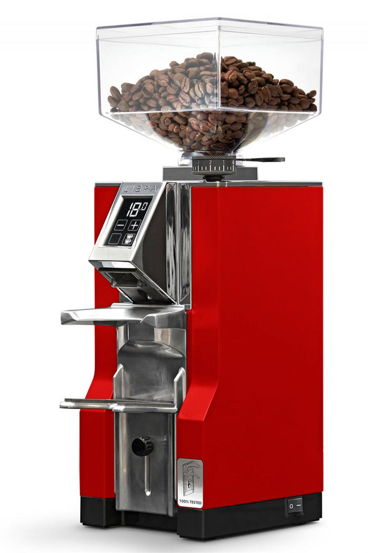 Eureka Mignon Libra 16CR Grind by weight Espressomühle für Siebträger inklusive 2 Jahre Garantie
