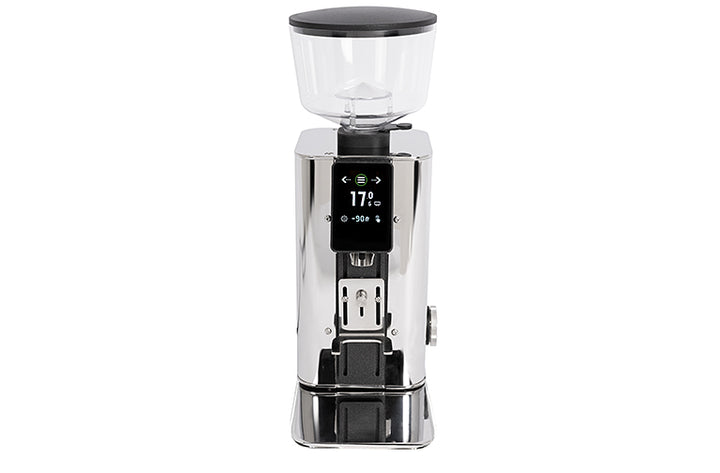 ECM Exacto Grind by weight Espressomühle Silber für Siebträger inklusive 2 Jahre Garantie