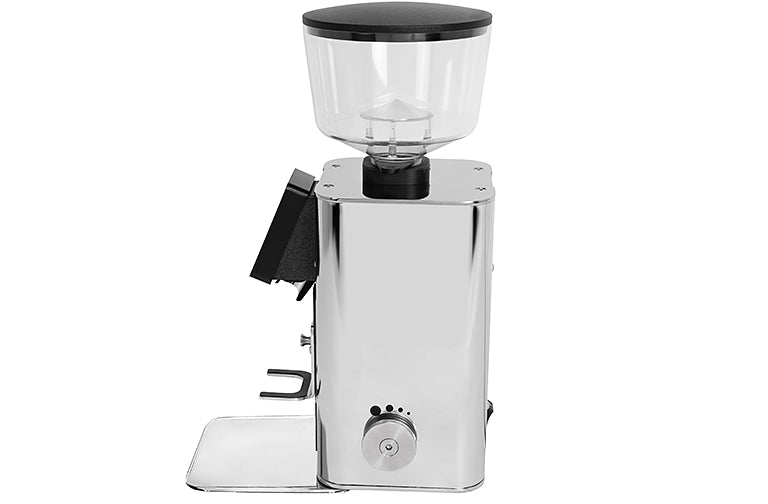 ECM Exacto Grind by weight Espressomühle Silber für Siebträger inklusive 2 Jahre Garantie