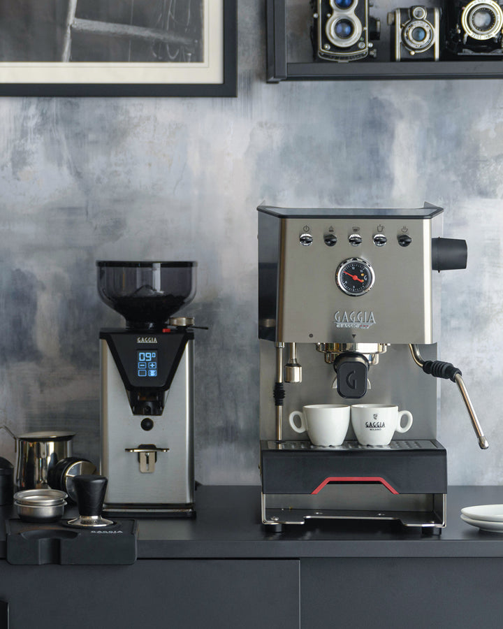 Gaggia Aktion "Power Duo" Classic GT Dualboiler Siebträger mit MDF 55 Espressomühle inklusive 3 Jahre Garantie