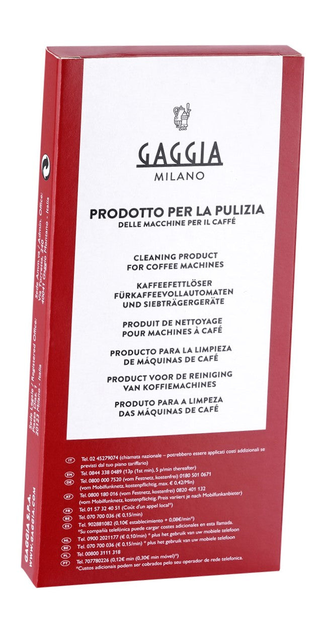 Gaggia Reinigungstabletten 6 Stück für den Kaffeevollautomat