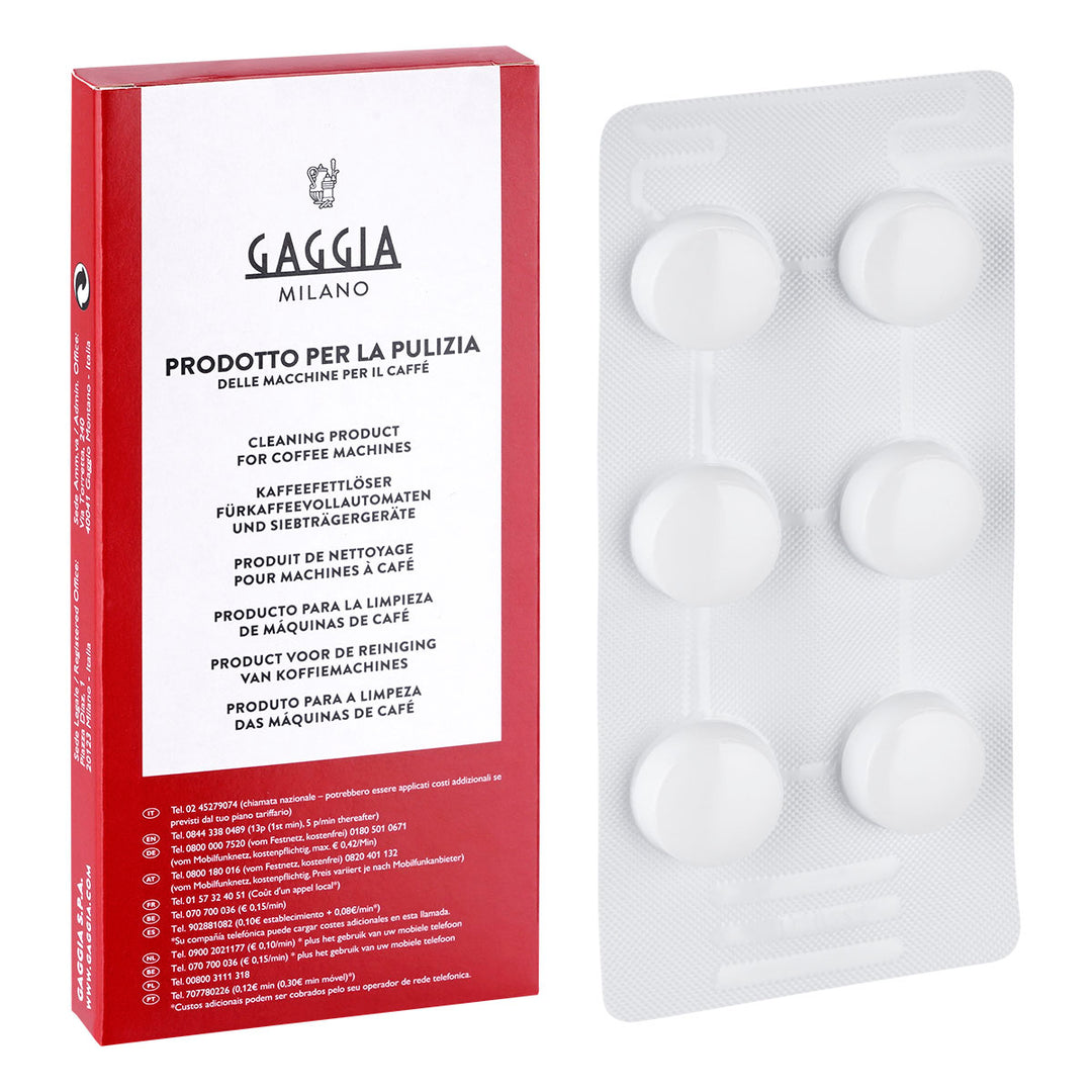 Gaggia Reinigungstabletten 6 Stück für den Kaffeevollautomat