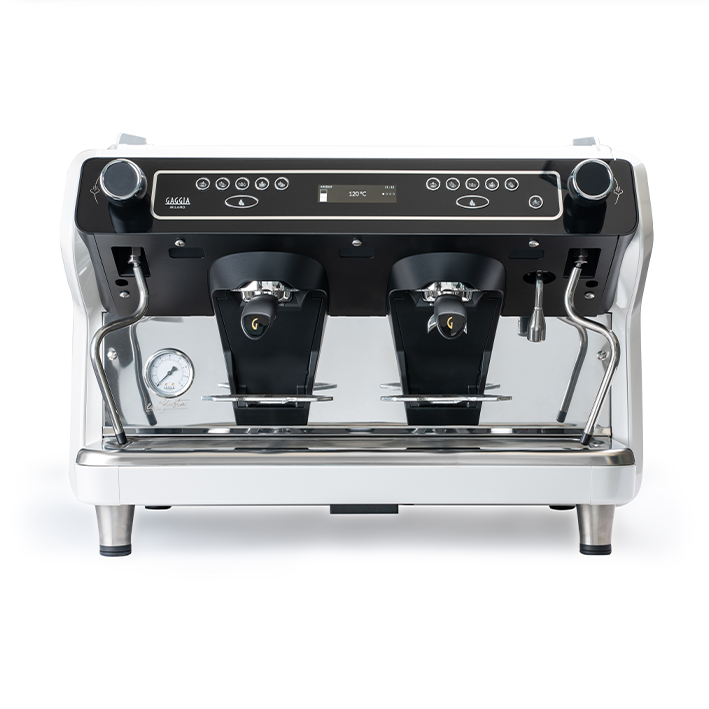 Gaggia la Giusta Showroom-Model 2-Gruppige Zweikreiser Tallcup Siebträgermaschine professional inklusive Garantie