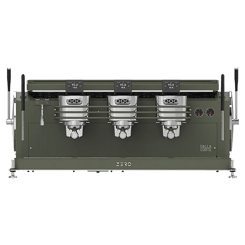 Dalla Corte Zero Plus Classic Multiboiler Siebträger 3 Brühgruppen Espressomaschine inklusive Garantie