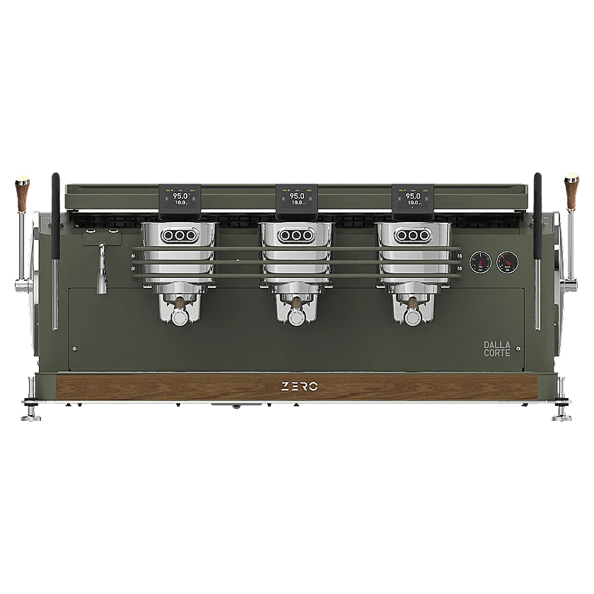 Dalla Corte Zero Plus Classic Multiboiler Siebträger 3 Brühgruppen Espressomaschine inklusive Garantie