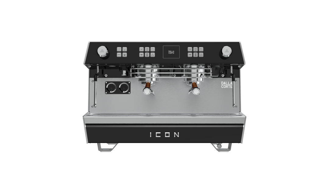 Dalla Corte ICON Multiboiler Siebträger 2 Brühgruppen Espressomaschine inklusive Garantie