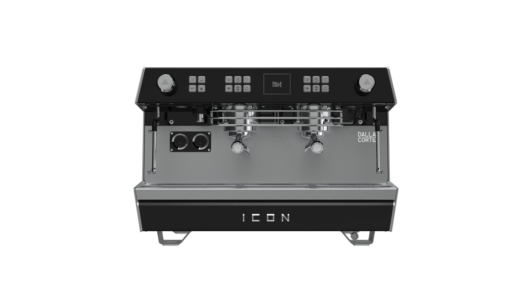 Dalla Corte ICON Multiboiler Siebträger 2 Brühgruppen Espressomaschine inklusive Garantie