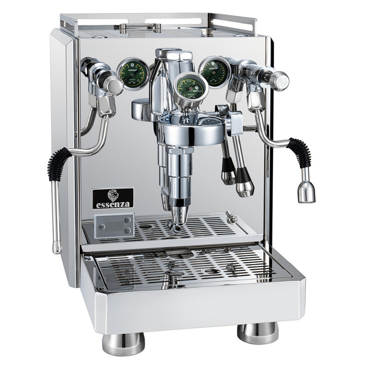Essenza Bundle: Raphael Dualboiler Rotationspumpe Siebträger mit Espressomühle inklusive 2 Jahre Garantie (Kopie)