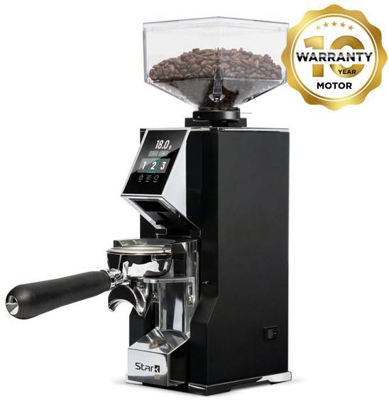 Eureka Mignon Stark W 65 Espressomühle für Siebträger inklusive 2 Jahre Garantie