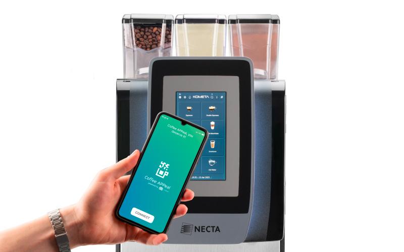 Necta Kometa Professioneller Kaffee Vollautomat für Gewerbeeinsätze inklusive Garantie