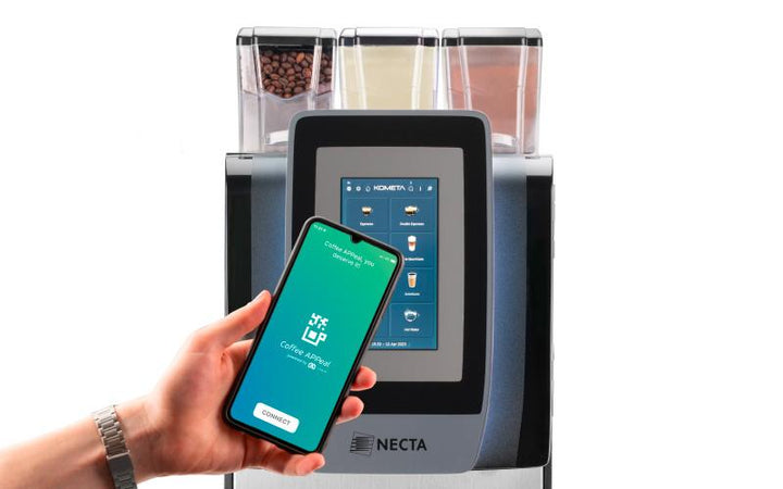 Necta Kometa Professioneller Kaffee Vollautomat für Gewerbeeinsätze inklusive Garantie