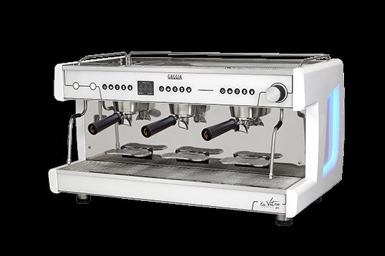 Gaggia la Vetro Pro 3-Gruppige Zweikreiser Siebträgermaschine professional inklusive Garantie