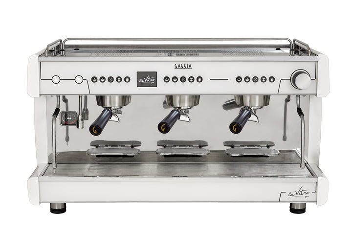 Gaggia la Vetro Pro 3-Gruppige Zweikreiser Siebträgermaschine professional inklusive Garantie
