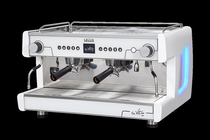 Gaggia la Vetro Pro 2-Gruppige Zweikreiser Siebträgermaschine professional inklusive Garantie