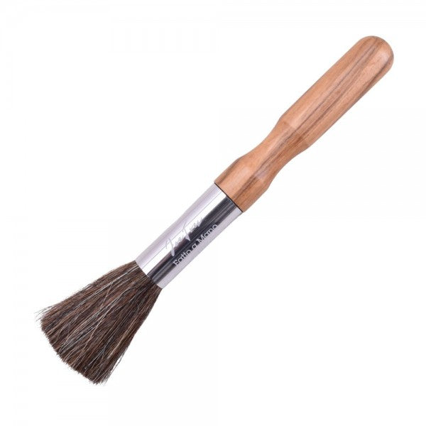 JoeFrex Barista Mühlen Pinsel Exklusiv mit Echtholz