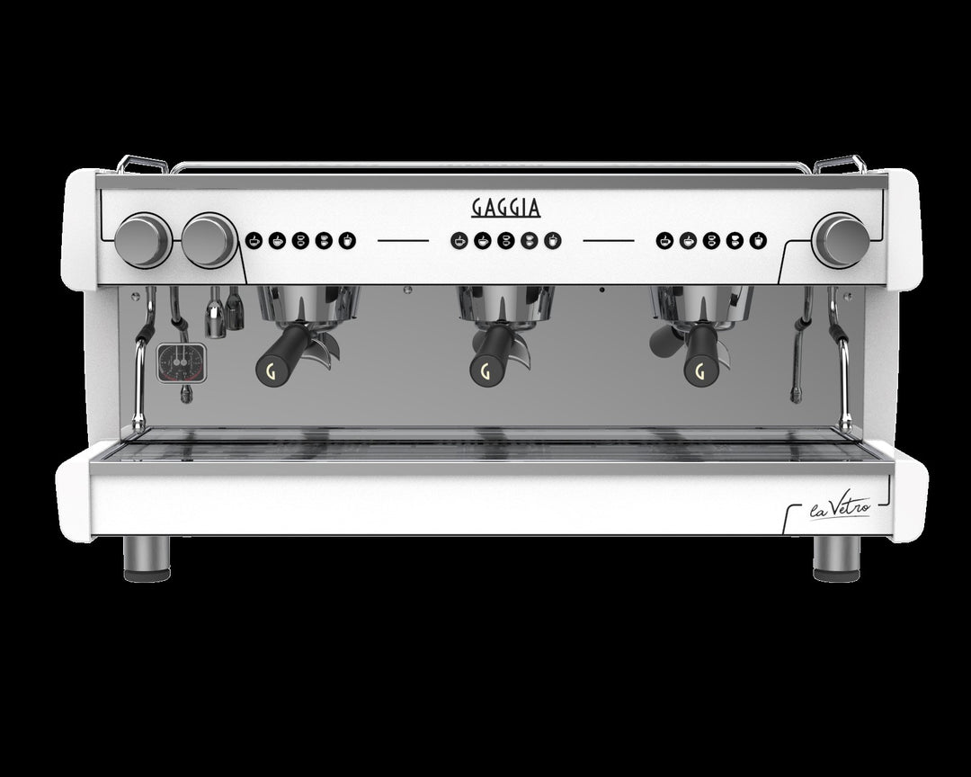 Gaggia la Vetro 2-Gruppige Zweikreiser Siebträgermaschine professional inklusive Garantie