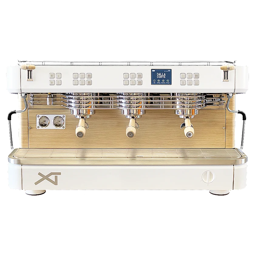 Dalla Corte XT Classic Multiboiler Siebträger 3 Brühgruppen Espressomaschine inklusive Garantie