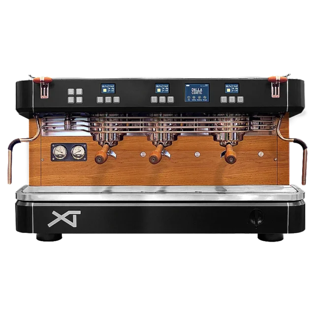 Dalla Corte XT Barista Multiboiler Siebträger 3 Brühgruppen Espressomaschine inklusive Garantie