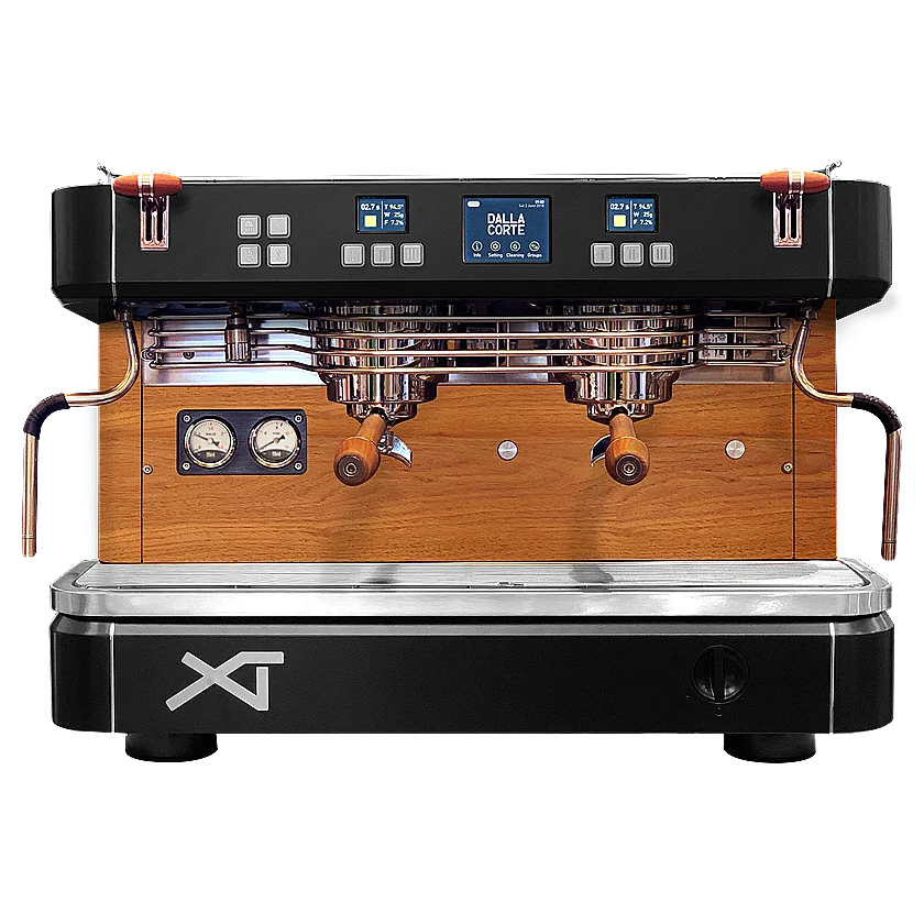 Dalla Corte XT Barista Multiboiler Siebträger 2 Brühgruppen Espressomaschine inklusive Garantie