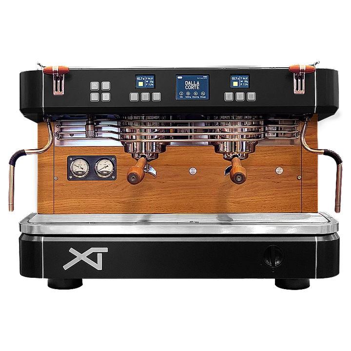Dalla Corte XT Barista Multiboiler Siebträger 2 Brühgruppen Espressomaschine inklusive Garantie