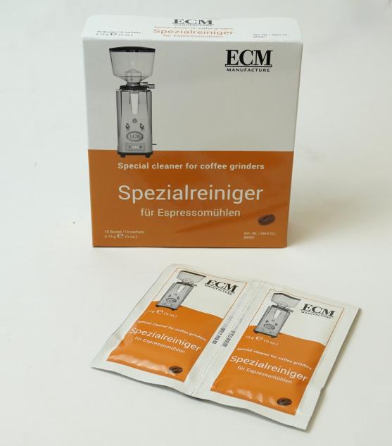 ECM Spezialreiniger Mühlenreiniger 10 Beutel für Espressomühlen