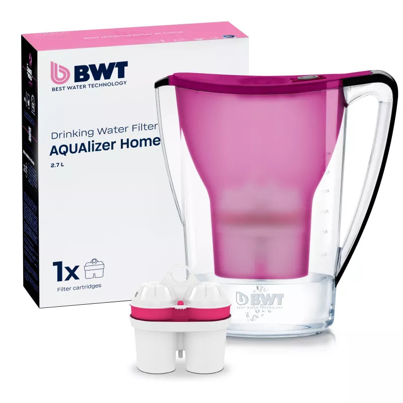 BWT AQUALizer HOME 2,7L manual timer mit 1 Magnesium Mineralized Water Kartusche