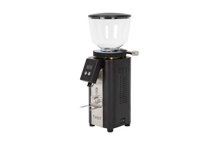 Profitec TWIST A54 Schwarz Grind on Demand Espressomühle für Siebträger inklusive 2 Jahre Garantie