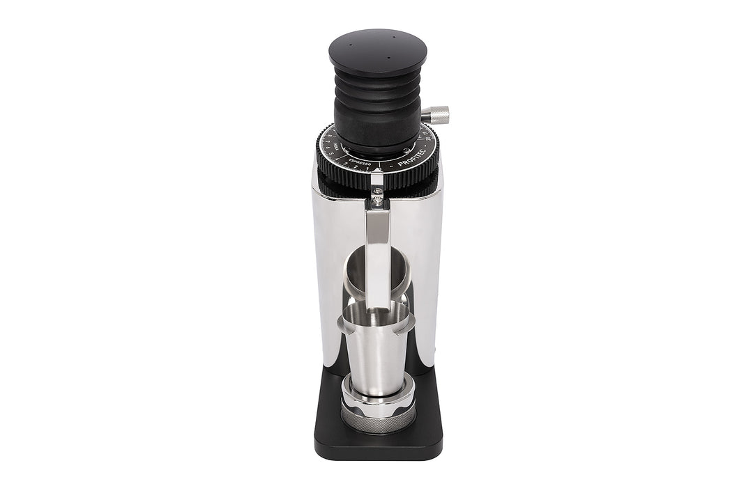 Profitec TWIST SD54 Single Dose Espressomühle Silber für Siebträger inklusive 2 Jahre Garantie