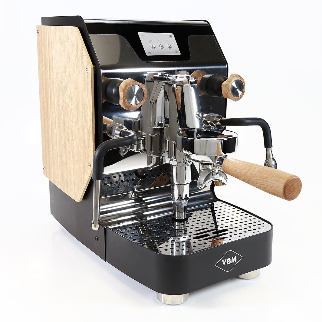 Vibiemme VBM New Domobar Super Electronic Dualboiler Siebträger mit Edelholz inklusive 5 Jahre Garantie