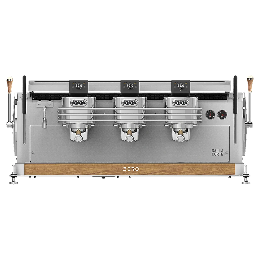 Dalla Corte Zero Plus Classic Multiboiler Siebträger 3 Brühgruppen Espressomaschine inklusive Garantie